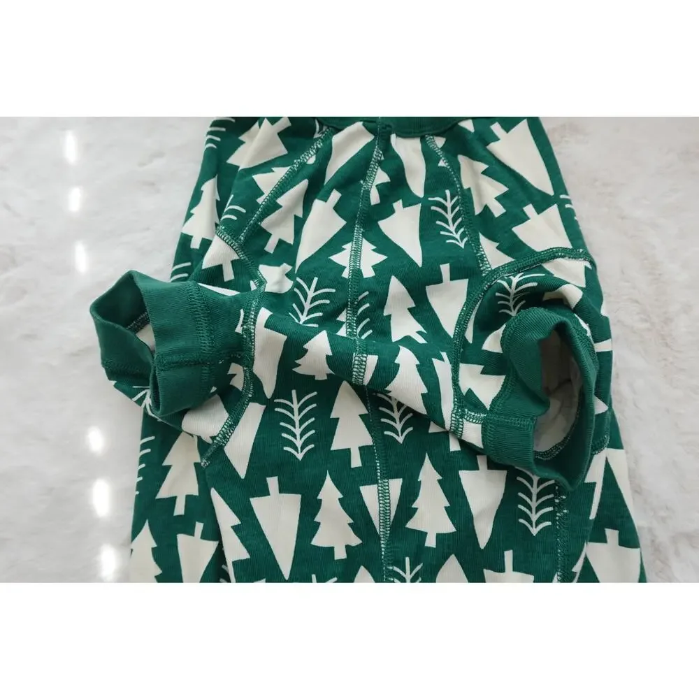 Hanna Andersson Holiday Tree Organic Cotton Pet Pajama XL